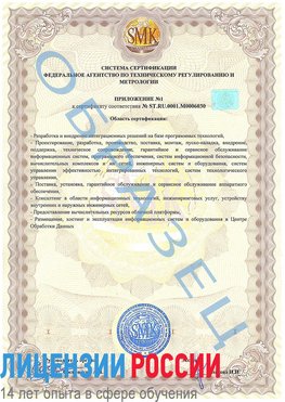 Образец сертификата соответствия (приложение) Маркс Сертификат ISO 27001